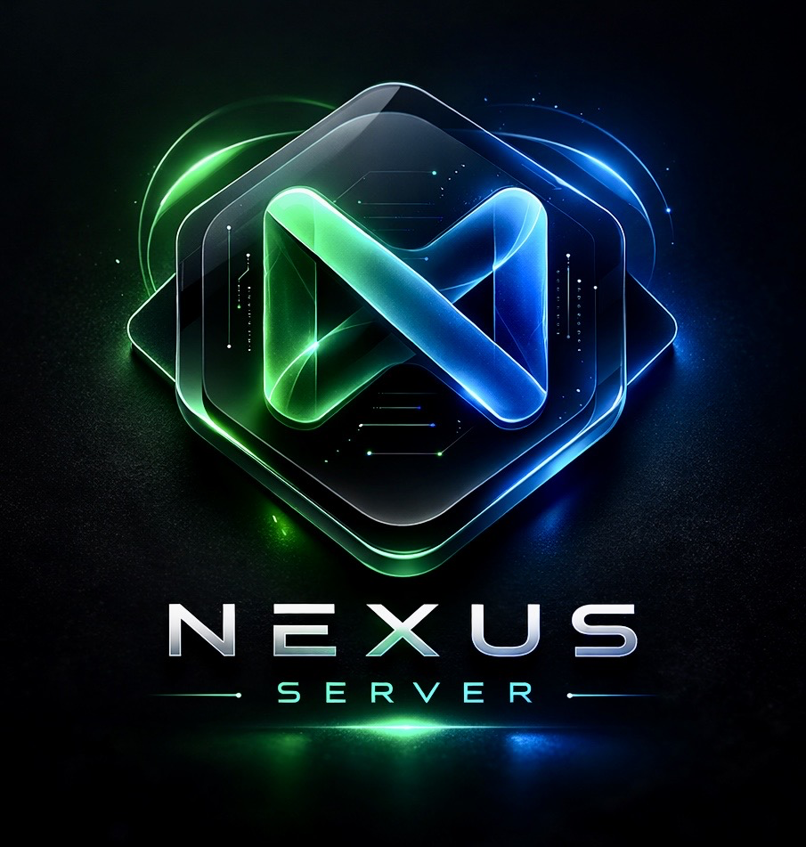 Nexus Server Dashboard interface